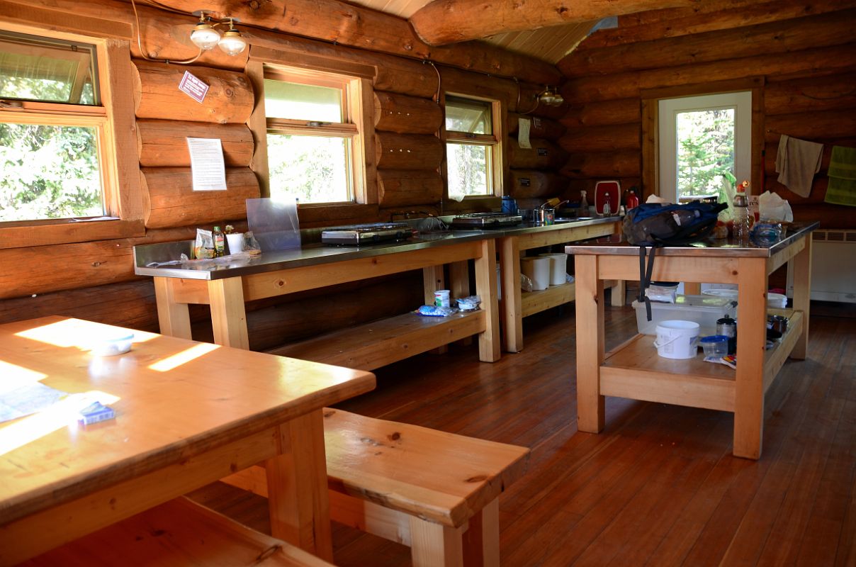 15 Inside Wonder Lodge Cook Shelter Near Lake Magog At Mount Assiniboine